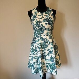 Adeline Rae Women's Printed Fit-and-Flare Dress